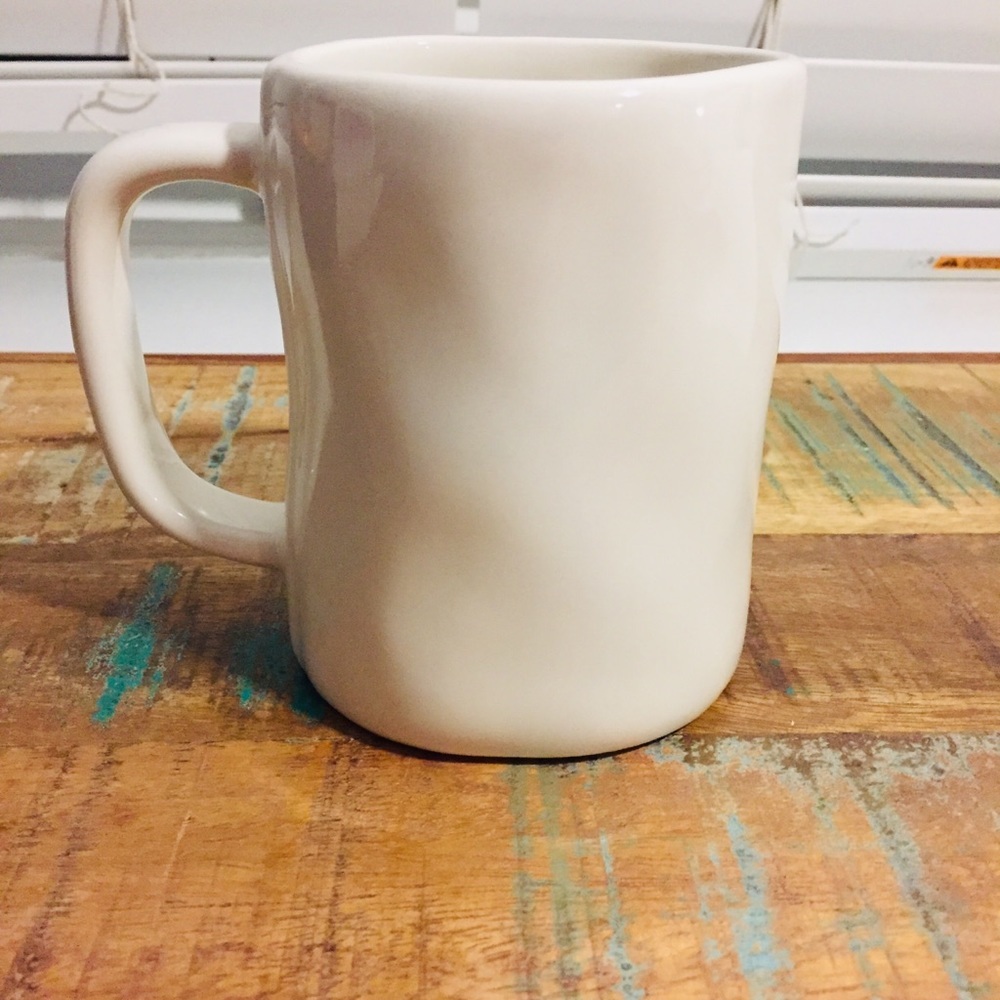 Rae Dunn EARLY BIRD Mug NWT Coffee Tea Black White - Picture 3 of 5